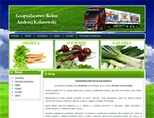 Tablet Screenshot of akalinowski.com.pl